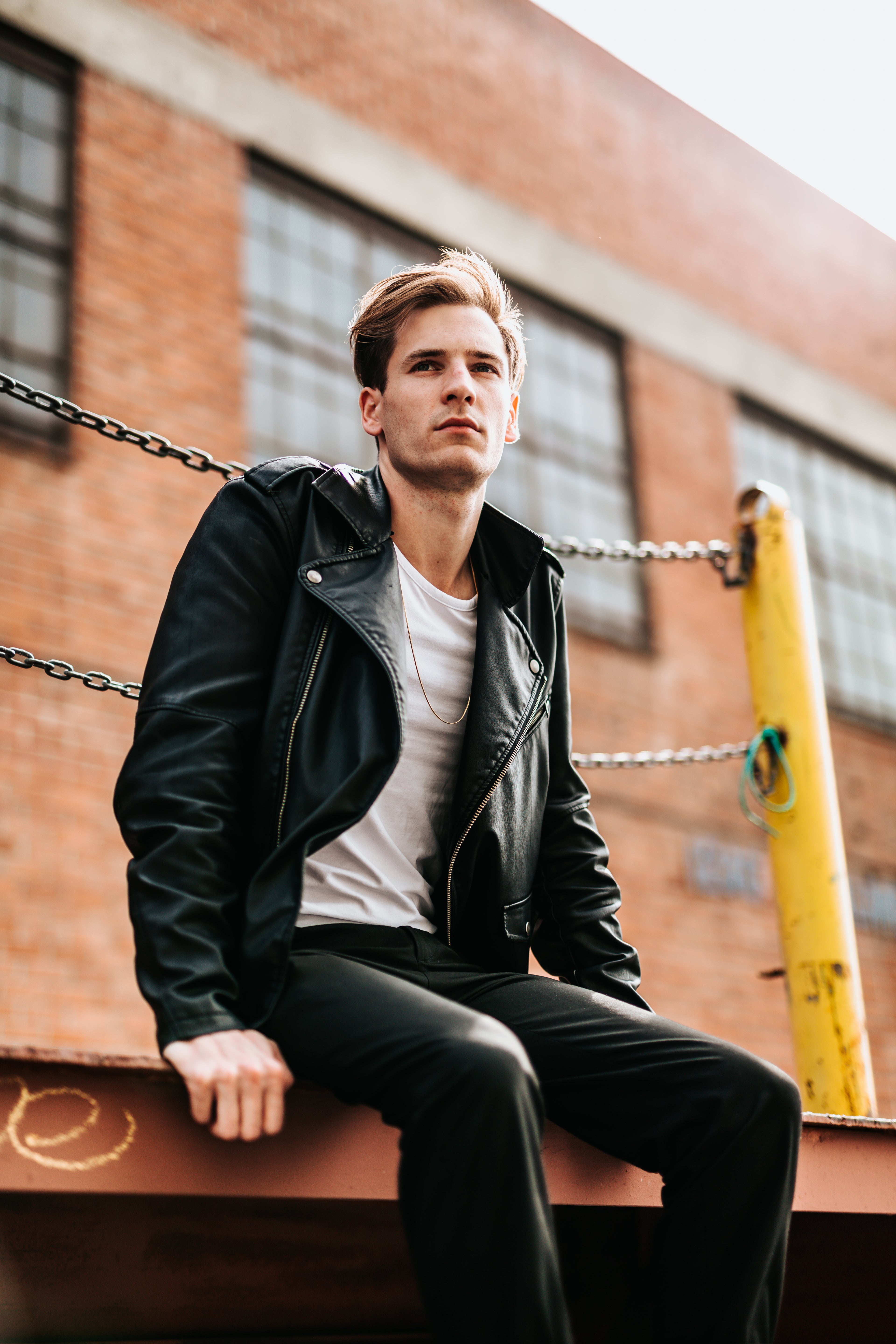 Leather Jacket Men